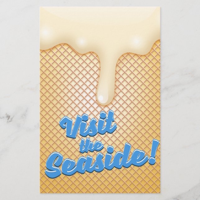 Papelería Visita la costa (Anverso)