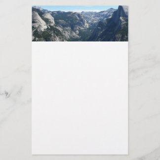 Papelería Vista desde Glacier Point en el Parque Nacional Yo