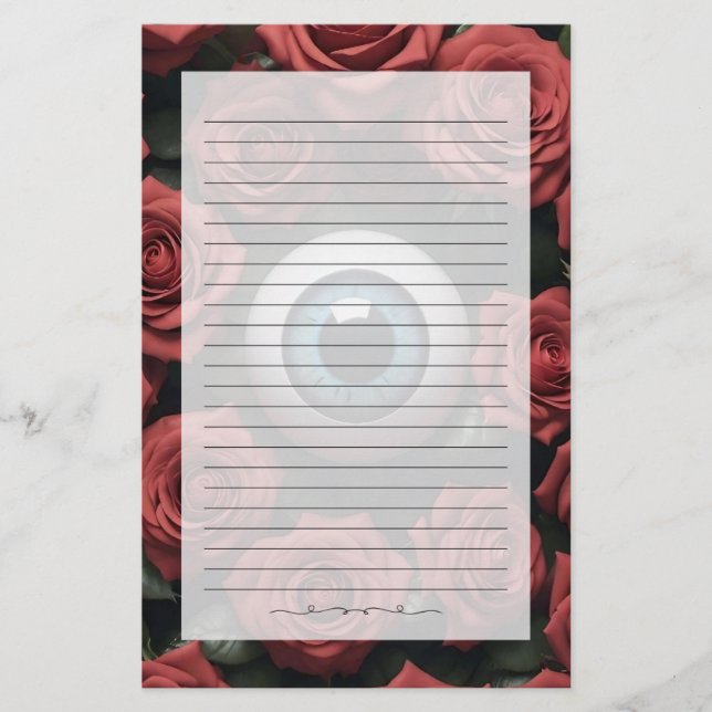 Papelería Visto entre los Rosas (Anverso)