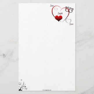 Papelería Vive el amor de la risa inmóvil