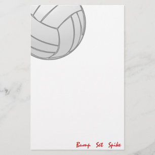 Papelería Voleibol determinado del punto del topetón