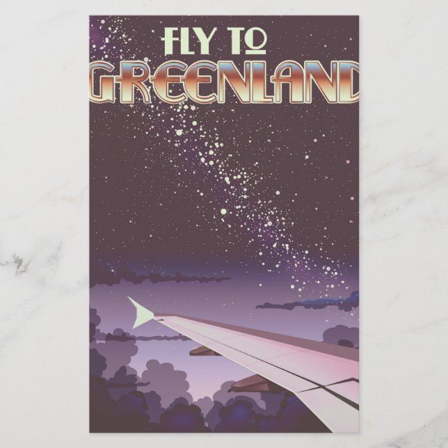 Papelería Vuela a Groenlandia (Anverso)