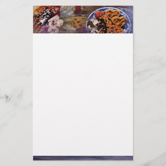 Papelería Waffles Stationery (Anverso)