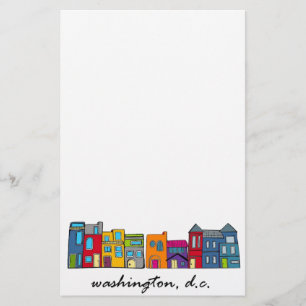 Papelería Washington DC Row House