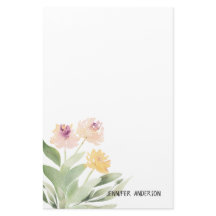 Watercolor Moderno Springtime Floral Greeneration
