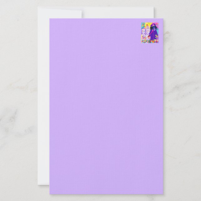 Papelería Weenie Perro Pinta Resurrección Cordero Estacioner (Anverso)