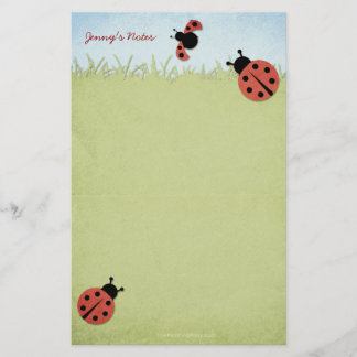 Papelería Whimsical Ladybugs