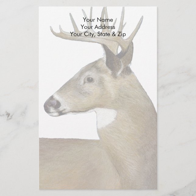 Papelería White Tail Buck (Anverso)
