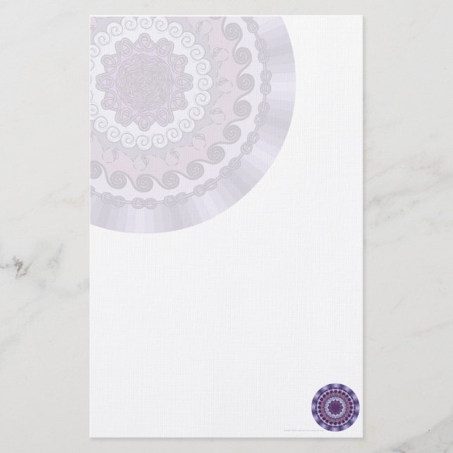 Papelería Wind Mandala Stationery (Anverso)