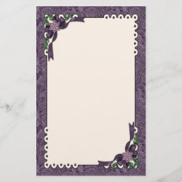 Papelería Winter Plum Poinsettia