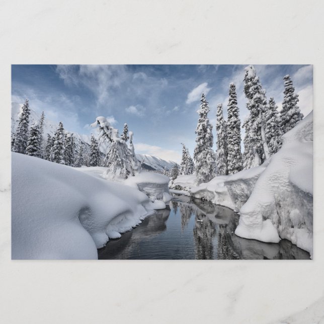 Papelería Winter Wonderland (Anverso)