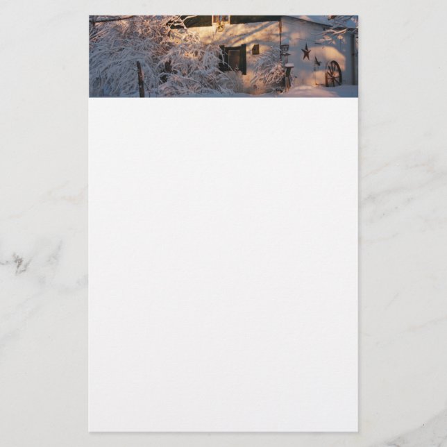 Papelería Winter Wonderland (Anverso)