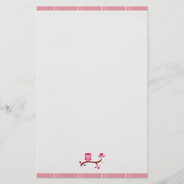 Papelería Wise Owl (Anverso)