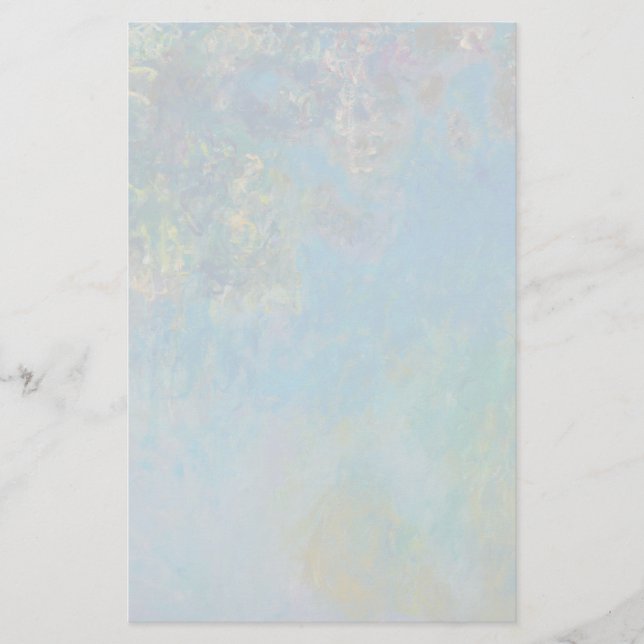 Papelería Wisteria de Claude Monet (Anverso)