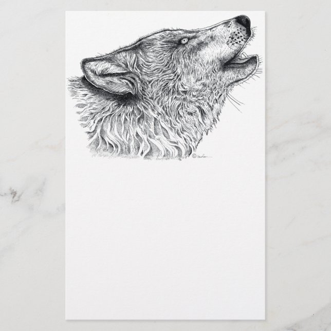 Papelería Wolf Love (Anverso)