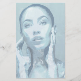 Papelería "Woman in Blue"  Briefpapier