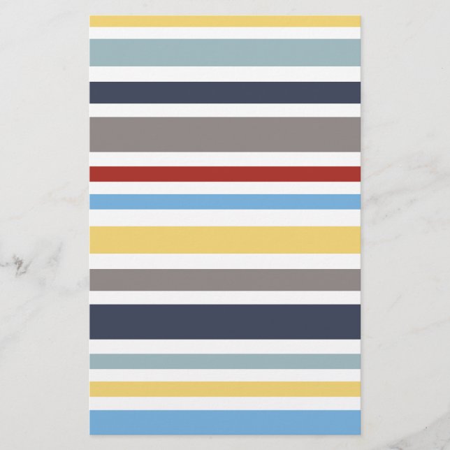 Papelería wonz stripes nautical By Shirt to Design (Anverso)