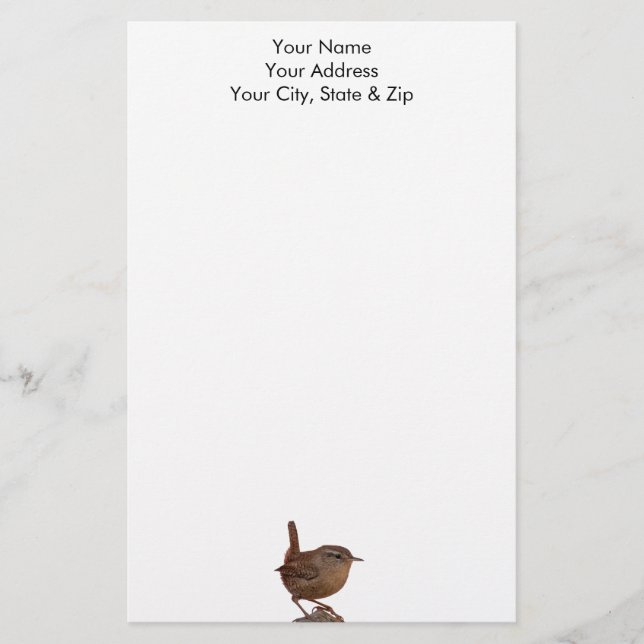 Papelería Wren (Anverso)