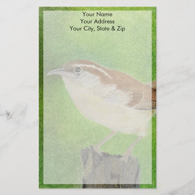 Papelería Wren (Anverso)