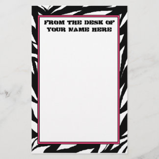 Papelería Zebra Stationery