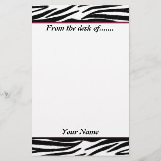 Papelería Zebra Stationery