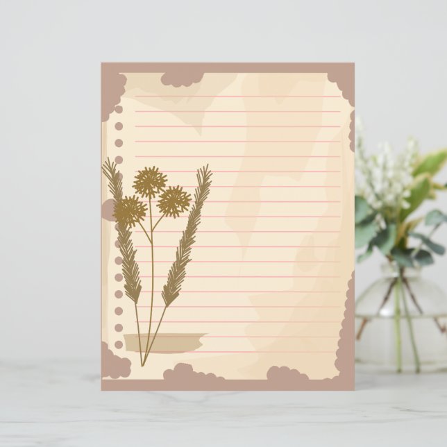 papeles vintage del libro de moda (Anverso de pie)