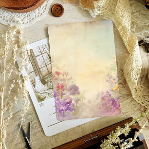 papeles vintage florales de scrapbook