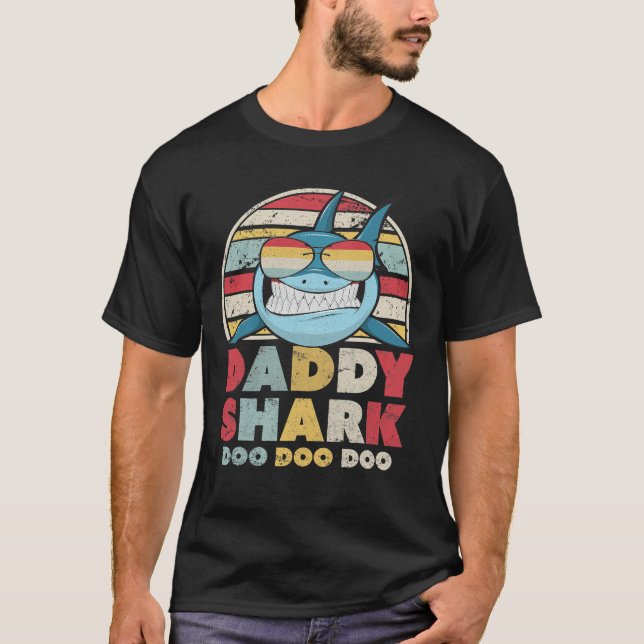 Papi Camisa De Tiburón, Regalo Para La Camiseta De (Anverso)
