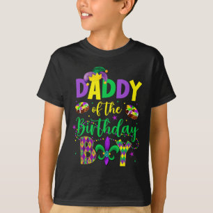 Papi De La Camisa De Cumpleaños Mardi Gras Daddy P