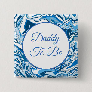 Papi para ser Botón Baby Shower del niño