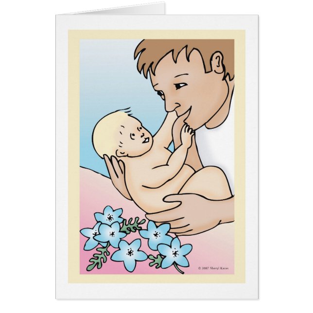 Papi y bebé (Frente)