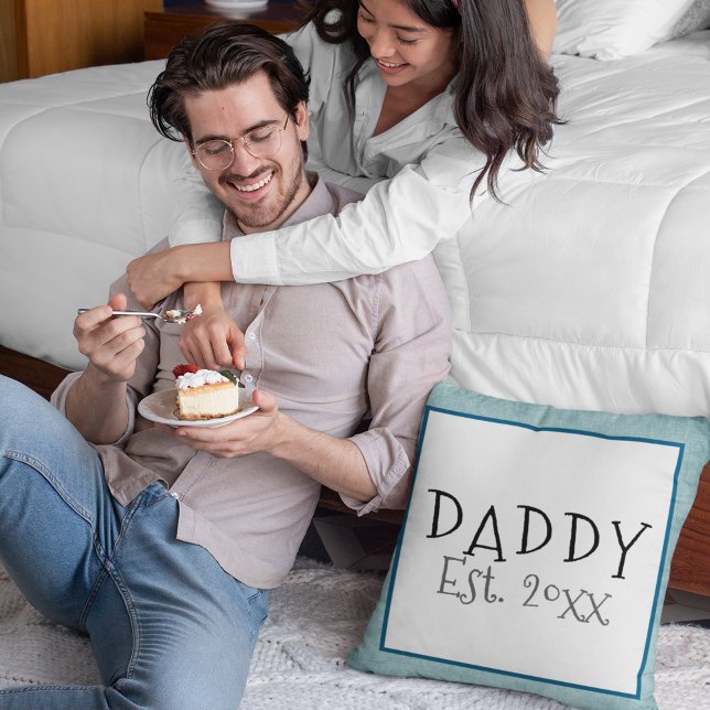 Papi y establecer Cojín decorativo de Personalizad (Subido por el creador)