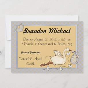 Paquete azul de Invitaciones de niños felices