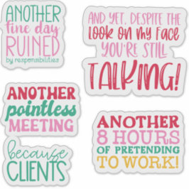 Paquete Conjunto de ofertas divertidas de Pegatina