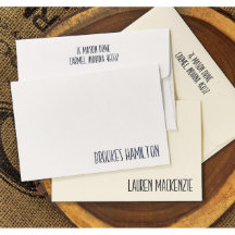 Paquete de 25 tarjetas de notas plegadas Mackenzie