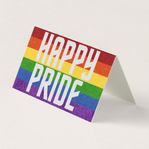 Paquete de 25 tarjetas de orgullo feliz de Purpuri
