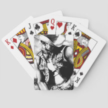 Paquete de cartas originales de arte de Cowboy
