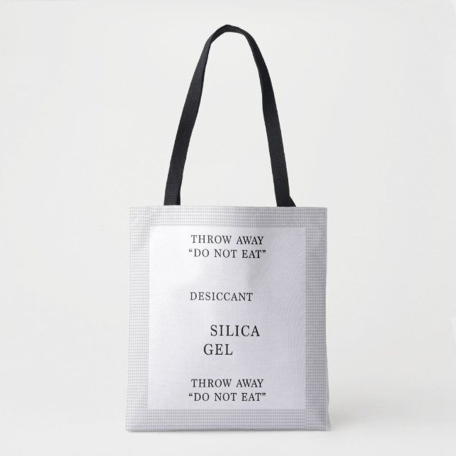 Paquete de gel de sílice Diseño Bolsa Tote (Anverso)