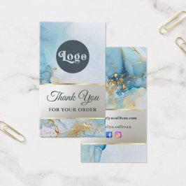 paquete de mármol azul