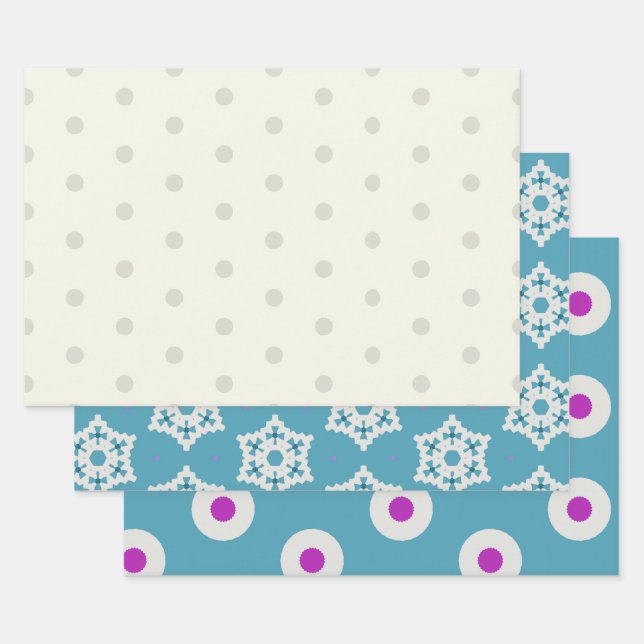 Paquete de papel Copos de nieve 1 (Set)