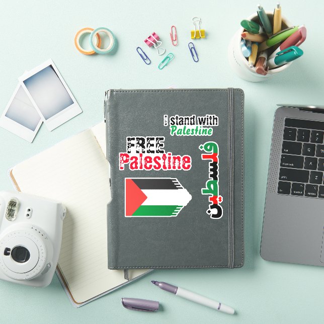 Paquete de Pegatina de apoyo para Palestina (Funda para iPad)