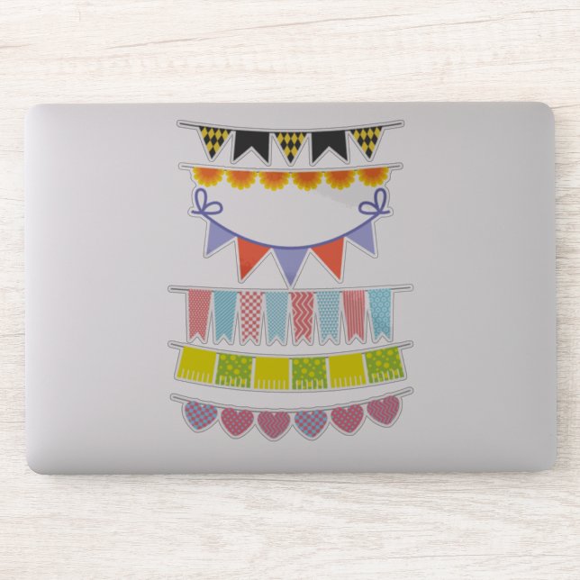 Paquete de Pegatinas de banners personalizados (Ordenador)