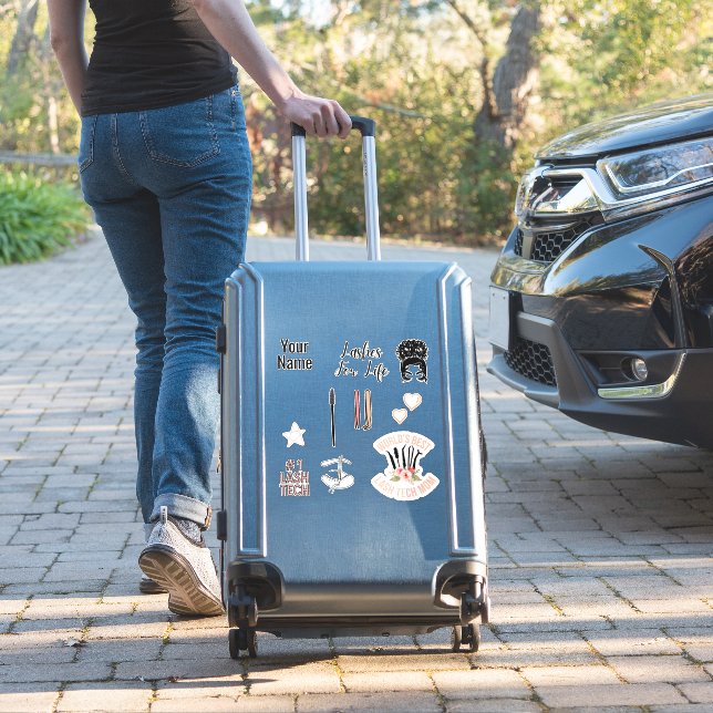 Paquete de Pegatinas Lash Tech (Maleta Insitu)