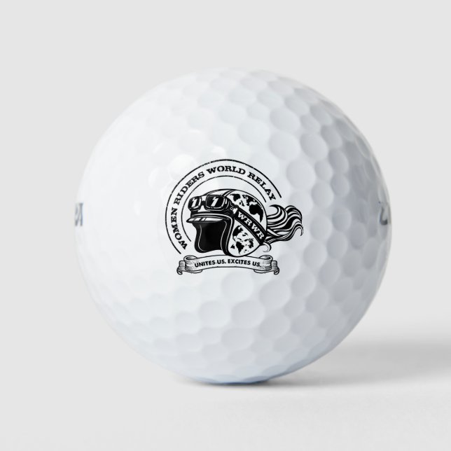 Paquete de pelota de golf global WRWR (Anverso)