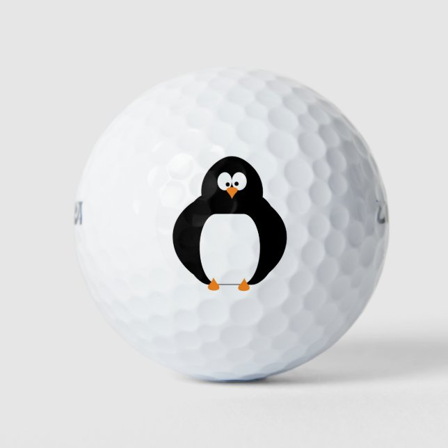 Paquete de pingüinos de bolas de golf (Anverso)