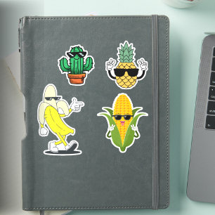 Paquete de Stickers de Comida Genial Pegatinas de 
