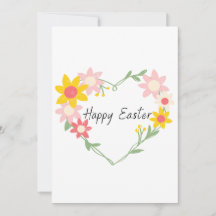 Paquete de tarjetas de Pascua - Conejo y pollito d