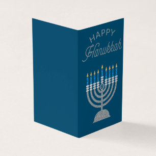 Paquete de tarjetas de Purpurina Happy Hanukkah 25