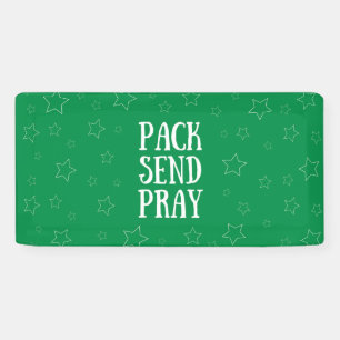 Paquete Enviar pancarta de Vinyl Pray