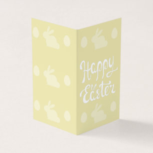 Paquete Feliz Pascua Amarillo de 25 Mini Tarjetas
